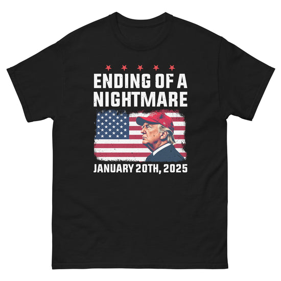 "Ending of a Nightmare" Trump 2025 T-Shirt Steel River Co. S