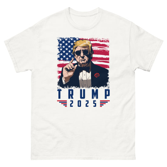 "The Donfather 2025" Trump T-Shirt Steel River Co. White / S