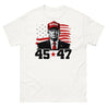 Trump 45–47 T-Shirt Steel River Co. White / S