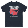 Trump “Better Coverage Than 5G” Red Map T-Shirt Steel River Co. Navy / S
