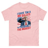 Trump's 'Big Salute' Memorial Day Tee Steel River Co. Light Pink / S