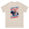Trump's 'Big Salute' Memorial Day Tee Steel River Co. Natural / S