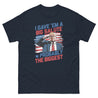 Trump's 'Big Salute' Memorial Day Tee Steel River Co. Navy / S