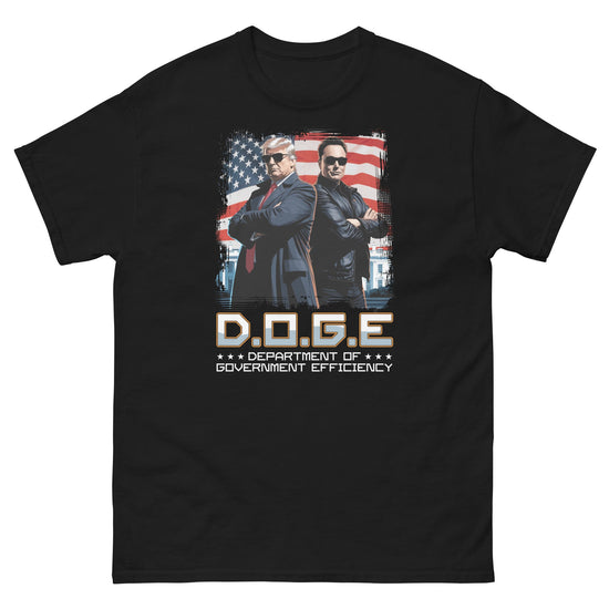 Trump x Musk D.O.G.E. Tee Steel River Co. Black / S