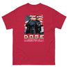 Trump x Musk D.O.G.E. Tee Steel River Co. Cardinal / S